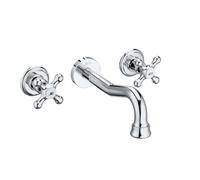 Roca Carmen - Mitigeur de lavabo, installation 3 trous, chrome A5A474BC00