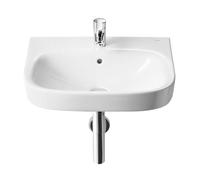 Roca Debba lavabo 45x37 cm rectangulaire classique blanc brillant A325997000