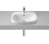 Roca Debba lavabo 51x41 cm rectangulaire encastrée blanc brillant A32799M000