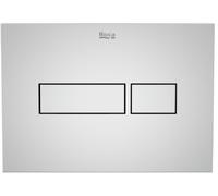 Roca Duplo Nova bouton de chasse d'eau pour WC chrome brillant A890220201