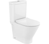 Roca Gap Round cuvette de wc compacte blanc A3420N7S00
