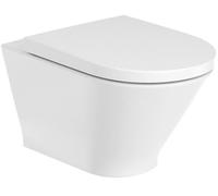 Roca Gap Round cuvette de wc suspendue sans bride blanc A3460NL000