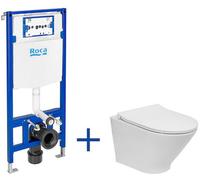 Roca Gap Round kit cuvette avec abattant et châssis A893104480