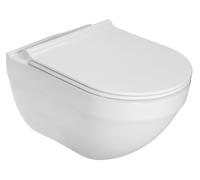 Roca Hebe cuvette de wc suspendue sans bride blanc A346136000
