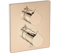 Roca Insignia Rose Gold mitigeur bain-douche encastrée avec thermostat || A5A0C3ARG0