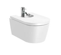 Roca Inspira - Bidet suspendu, avec trop-plein, trou pour robinetterie, blanc A357525000