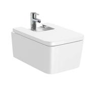Roca Inspira - Bidet suspendu, avec trop-plein, trou pour robinetterie, blanc A357535000