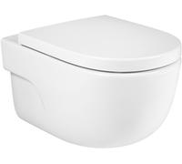 Roca Meridian cuvette de wc suspendue sans bride blanc A34624L000