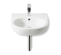 Roca Meridian - Lave-mains 45x42 cm, avec trop-plein, trou pour robinetterie, blanc A327245000
