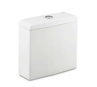 Roca Meridian - Réservoir de toilette, DualFlush, alimentation par le bas à gauche, blanc A34124H000