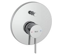 ROCA Mitigeur bain-douche ONA avec inverseur automatique 2 voies, à encastrer sur rocabox, chromé