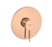 ROCA Mitigeur de bain-douche à encastrer sur Rocabox 1 voie Ona - Rose gold