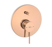 ROCA Mitigeur de bain-douche à encastrer sur Rocabox 2 voies Ona - Rose gold