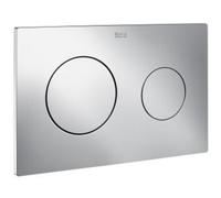 Roca - Plaque D'Actionnement Avec Double Chasse D'Eau Pl10 Dual (one) Couleur : Chromé
