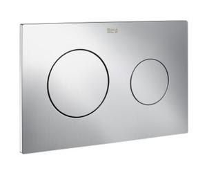 Roca - Plaque D'Actionnement Avec Double Chasse D'Eau Pl10 Dual (one) Couleur : Chromé