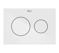 Roca PS bouton de chasse d'eau pour WC blanc A890223300
