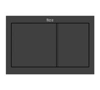 Roca PS bouton de chasse d'eau pour WC noir A890225306