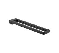 Tempo Porte-Serviettes Double Titanium Black-Roca A817031Cn0