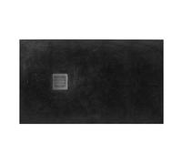 Roca Terran receveur de douche rectangulaire 140x80 cm noir AP10157832001400