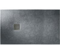 Roca Terran receveur de douche rectangulaire 180x70 cm gris AP1017082BC01200