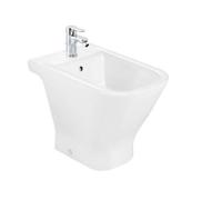 Roca The Gap - Bidet à poser, trou pour robinetterie, blanc A357474000
