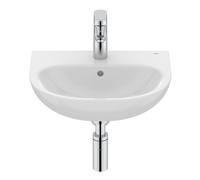 Roca Victoria lavabo 45x38 cm semi-circulaire blanc brillant A325V04000