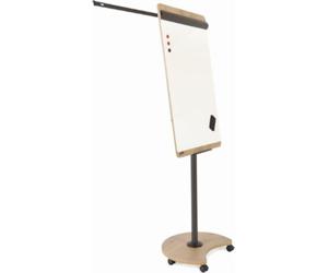 ROCADA Flipchart mobil Tafel magnethaftend 69x99cm Holz
