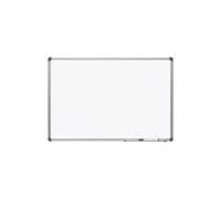 Rocada Tableau blanc magnétique 60 x 90 cm, avec cadre en aluminium, facile à effacer, laqué avec cadre en aluminium anodisé, pour écrire avec des marqueurs effaçables à sec