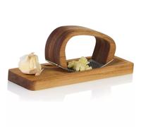 ROCCAALIO Presse Ail bois d'acacia/inox ADHOC