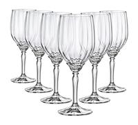 Rocco Bormioli Bormioli Rocco Florian Lot de 6 Verres à vin en Verre Transparent 38 cl