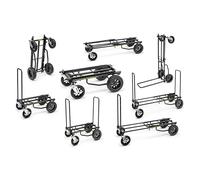 Rock-N-Roller - R12STEALTH - Chariot Pliable 8 en 1 - Couleur Noire