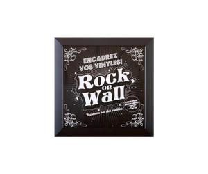 Rock on Wall Cadre Noir - Cadre Déco pour Disque Vinyles