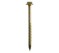 Tirefonds bois anti-fendage - acier zingué - 8x60 - 100 pièces VYNEX