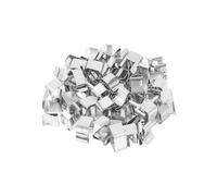 rockible 50 Pièces Pince à Ressort Métallique pr til Support Polyvalent pr Espaces Extérieurs, Petit, Acier Manganèse