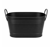rockible Baquet avec Poignées Robuste Panier à Bûches Pratique Seau Rangement pour Terrasse