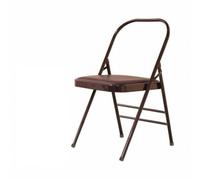 rockible Chaise Pliante Robuste Siège Pliable | Peu Encombrante, Chaise méditation Assise Rembrrée, Confortable, Mobilier, pr, Brun, Double Poutre 1.2MM