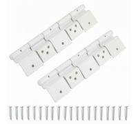 rockible Charnière nelle pour Portail Métal Lourd Support Porte en Position Désirée Kit Montage Vis Inclus,