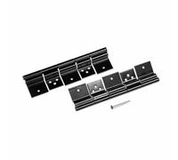 rockible Charnière nelle pour Portail Métal Lourd Support Porte en Position Désirée Kit Montage Vis Inclus, Noir