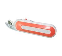 rockible Ciseaux électriques à Usages Multiples pour La Maison, Les Ciseaux électriques à Piles pour La Découpe de Papier à Coudre sur Mesure, Orange