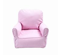 rockible Fauteuil Rembourré Enfant Lavable Fauteuil Enfant Doux Mini Canapé Confortable pour Enfants, Rose