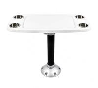 rockible Guéridon Bateau Étanche Table Plateau Amovible Design Plat,
