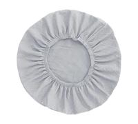 rockible Housse de protection anti-poussière pour ventilateur de 16 à 18 pouces, élastique, à moitié enveloppée, pour rangement mural, Gris
