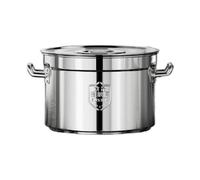 rockible Marmite avec Couvercle Professionnel Faitout avec Couvercle En Métal Robuste Casserole pour Professionnels, 45 26