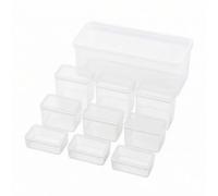 rockible Organiseur Rangement pr Épices nrées Sèches peu Encombrant Boîte Rangement Récipients Intérieurs Amovibles Léger Manger, 3L 3M