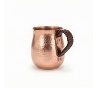 rockible Pichet En Cuivre Artisanal Tasse à Thé avec Anse Vaisselle pour Hôtes, Array, Cuivre Violet, 580 Ml