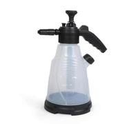 rockible Pulvérisateur à Pression Multiusage Bouteille à Mousse Vaporisateur à Pompe Capacité 23l Socle Large Stable Passage, Blanc Et Noir, Amélioré avec Valve De Décharge De Pression