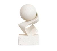 rockible Sculpture Table Raffinée Statuette Table Compacte Sculpture avec Socle pour Salon, 19 17 30cm, Petite Sculpture