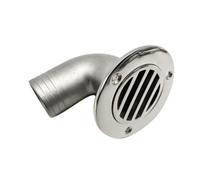 rockible Sortie D'évacuation Cdée En Acier Inoxydable 316 Facile à Installer Drain Cdé Grille à Fentes Pratique pr Terrasse, 32MM