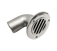 rockible Sortie D'évacuation Cdée En Acier Inoxydable 316 Facile à Installer Drain Cdé Grille à Fentes Pratique pr Terrasse, 38MM