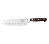 Rockingham Forge Couteau Santoku de 17,5 cm en acier inoxydable